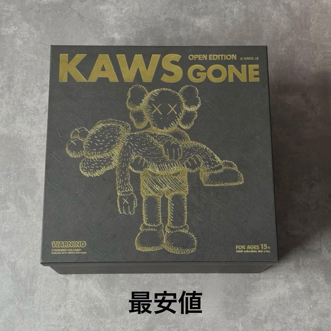 【美品・未使用品】KAWS GONE BLACK OPEN EDITION
