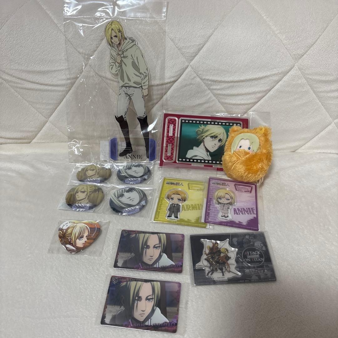 進撃の巨人 アニ グッズセット アニ・レオンハート