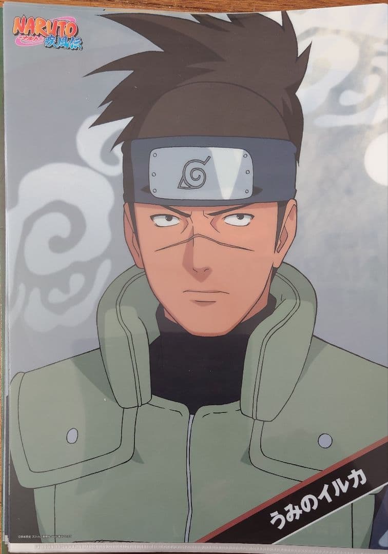 劇場版NARUTOナルト疾風伝絆 LAWSONキャラクタークリアファイルセット