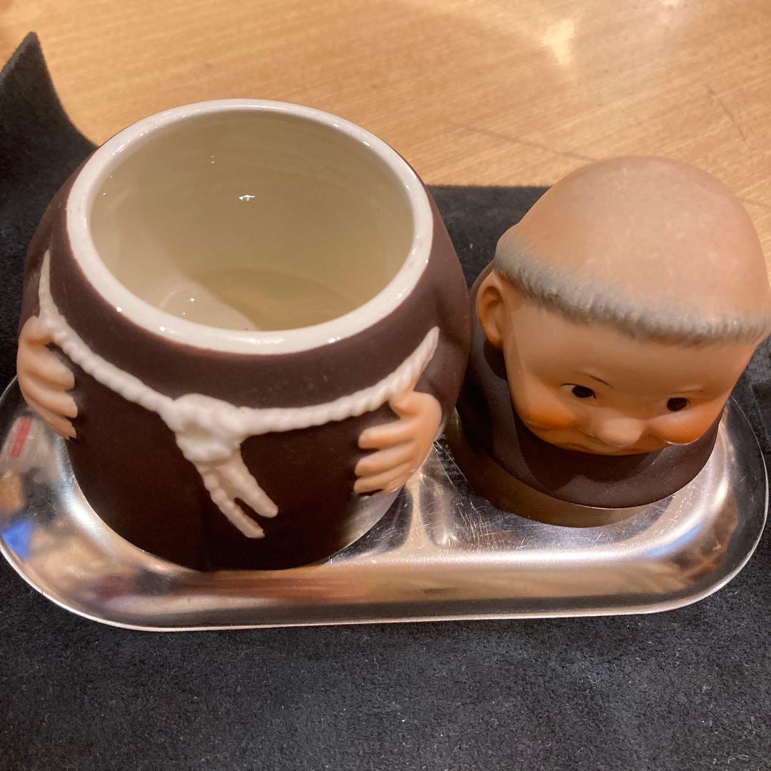 西ドイツ　GOEBEL 修道士のシュガーポット