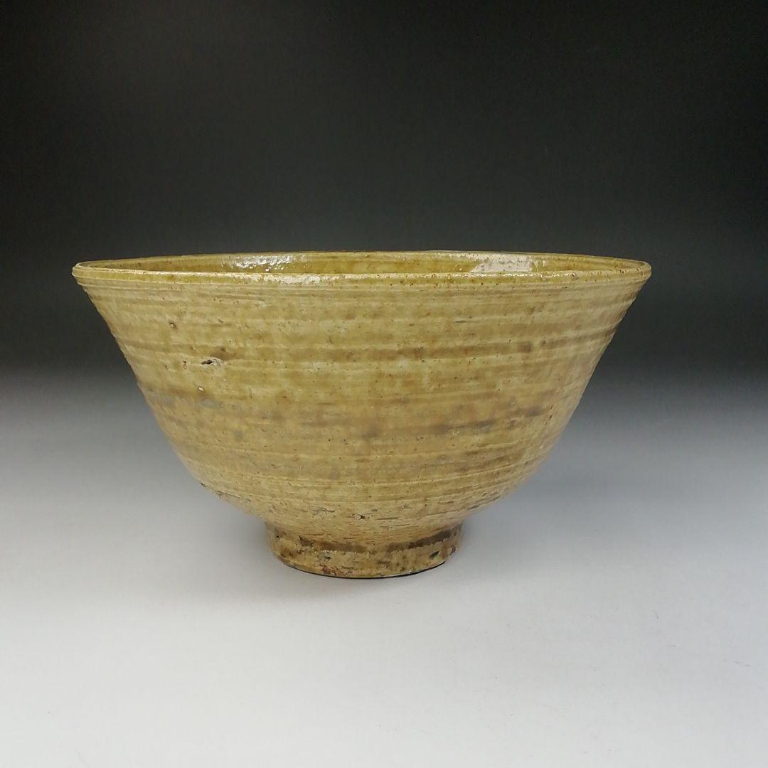 Ｔ５５４　茶碗　『伊羅保茶碗』『中村正彦 造』『前大徳寺 高橋悦道 書付』共箱