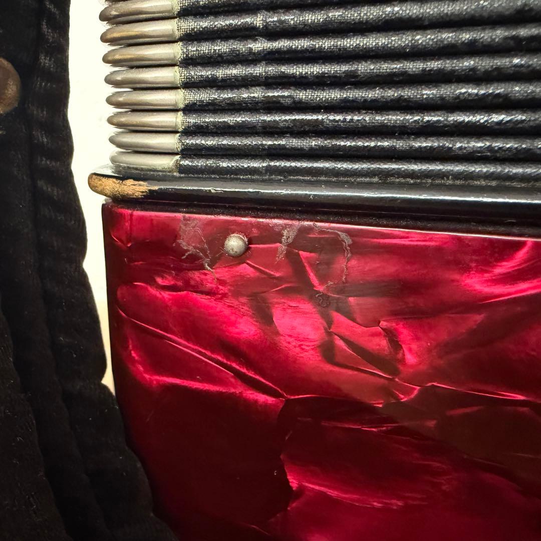 HOHNER AMICA Ⅲ 96 アコーディオン 96ベース ホーナー 赤