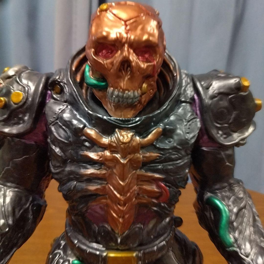 三毛玩具　髑髏ボーグ　塗装済　黒素体　インディーズ