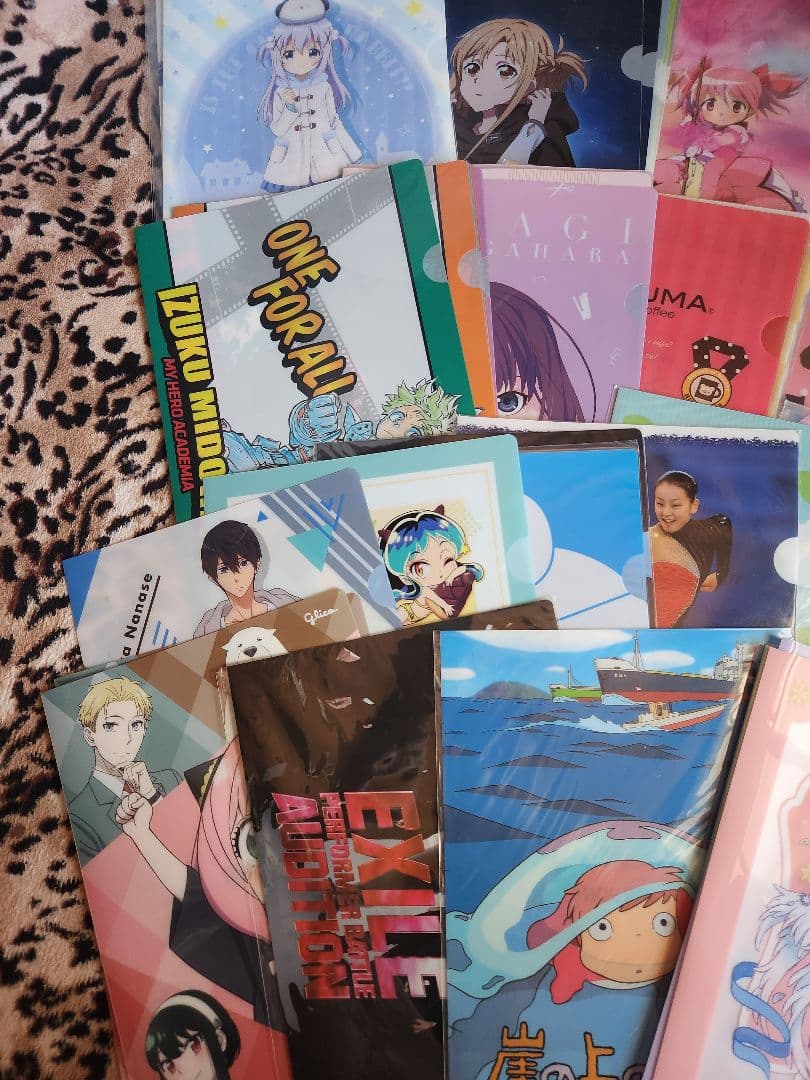 コンビニ限定！のクリアファイル