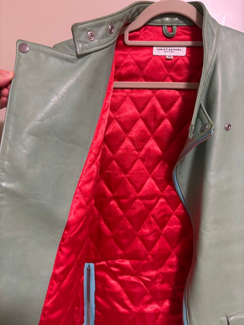 【yusei】CHRISTIAN DADA ライダースジャケット