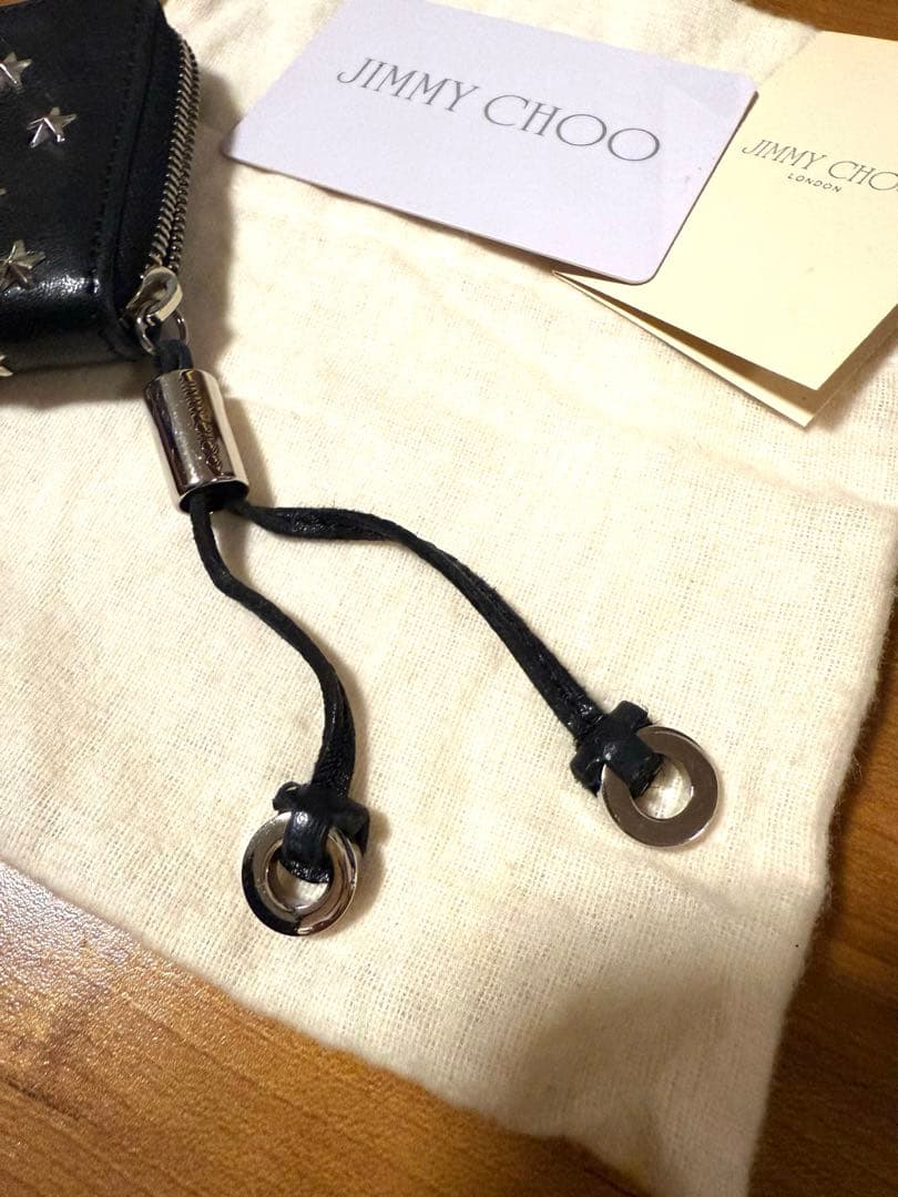 【美品】JIMMY CHOO ジミーチュウ ケース ミニ財布