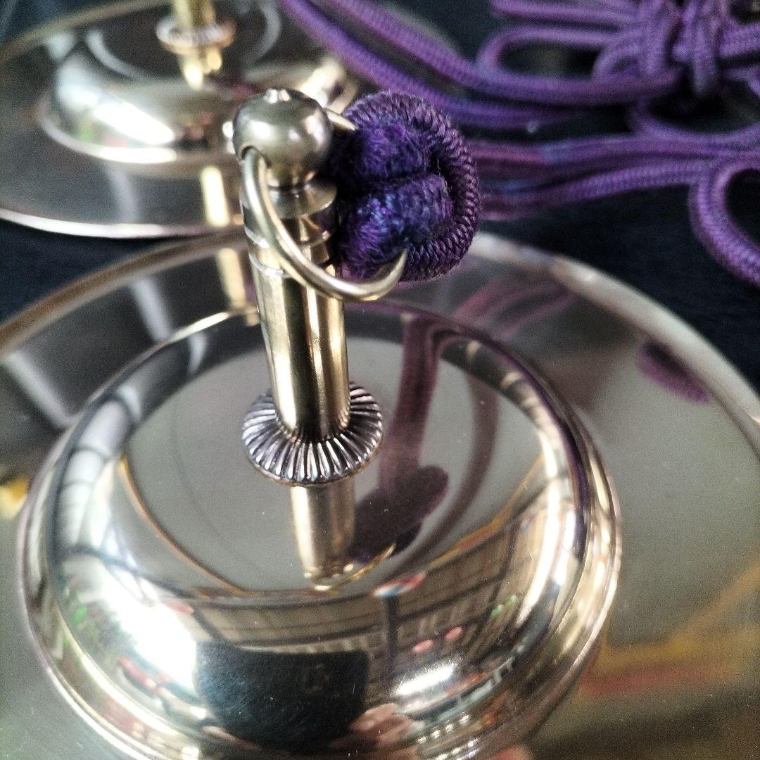 ◎美品　チャッパ 約5寸（直14.2cm) 舞台芸能　房付き　中古品