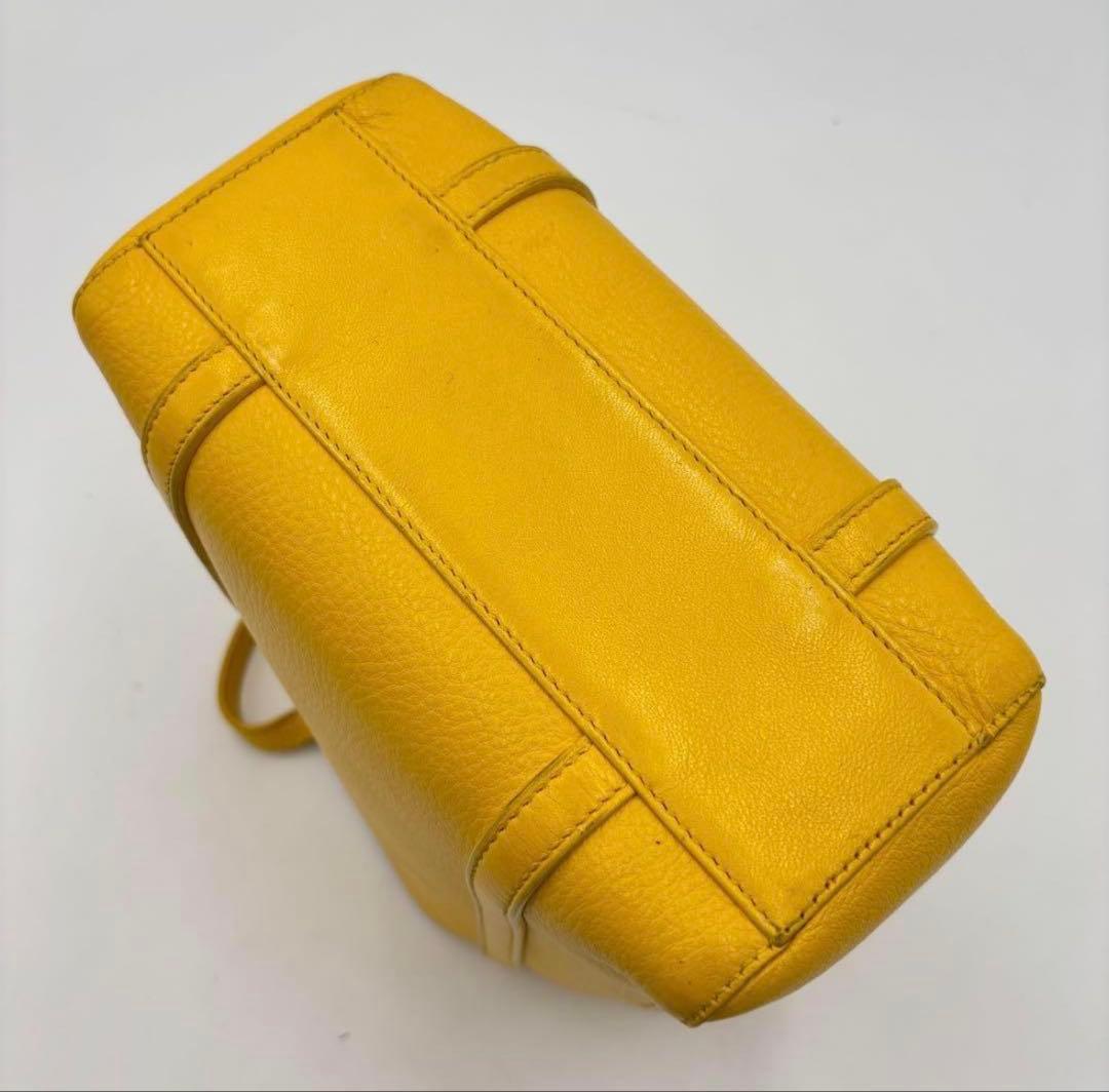 バレンシアガ エブリデイ トートバッグXXS 2way ハンドバッグ イエロー