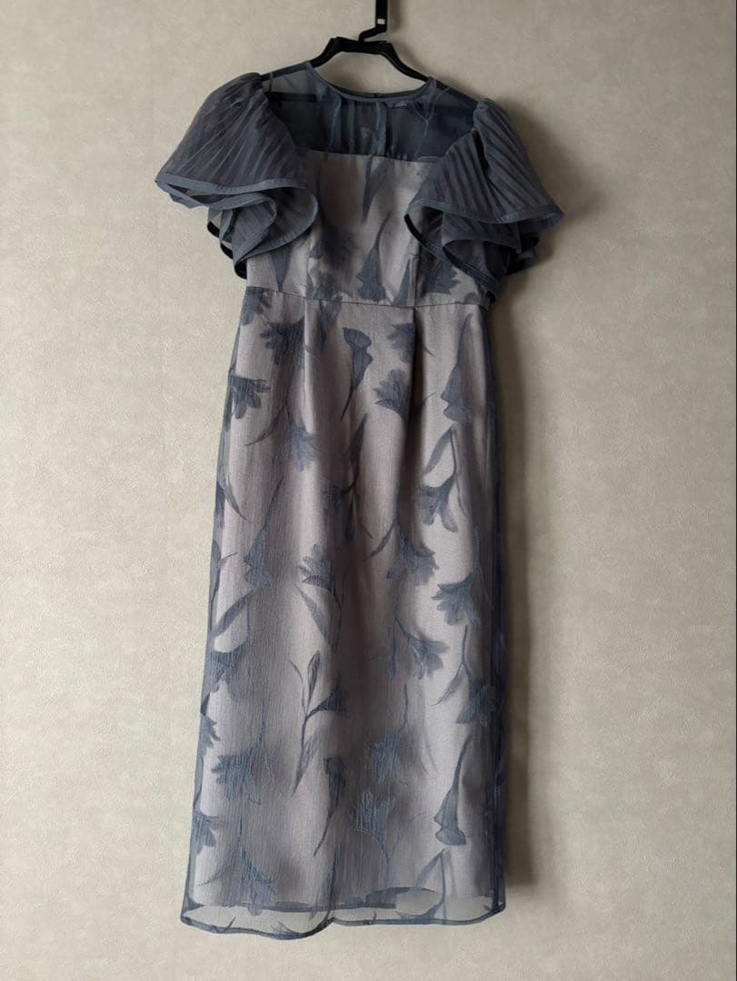 LE’RUREリルアー Circurar sleeve flower dress