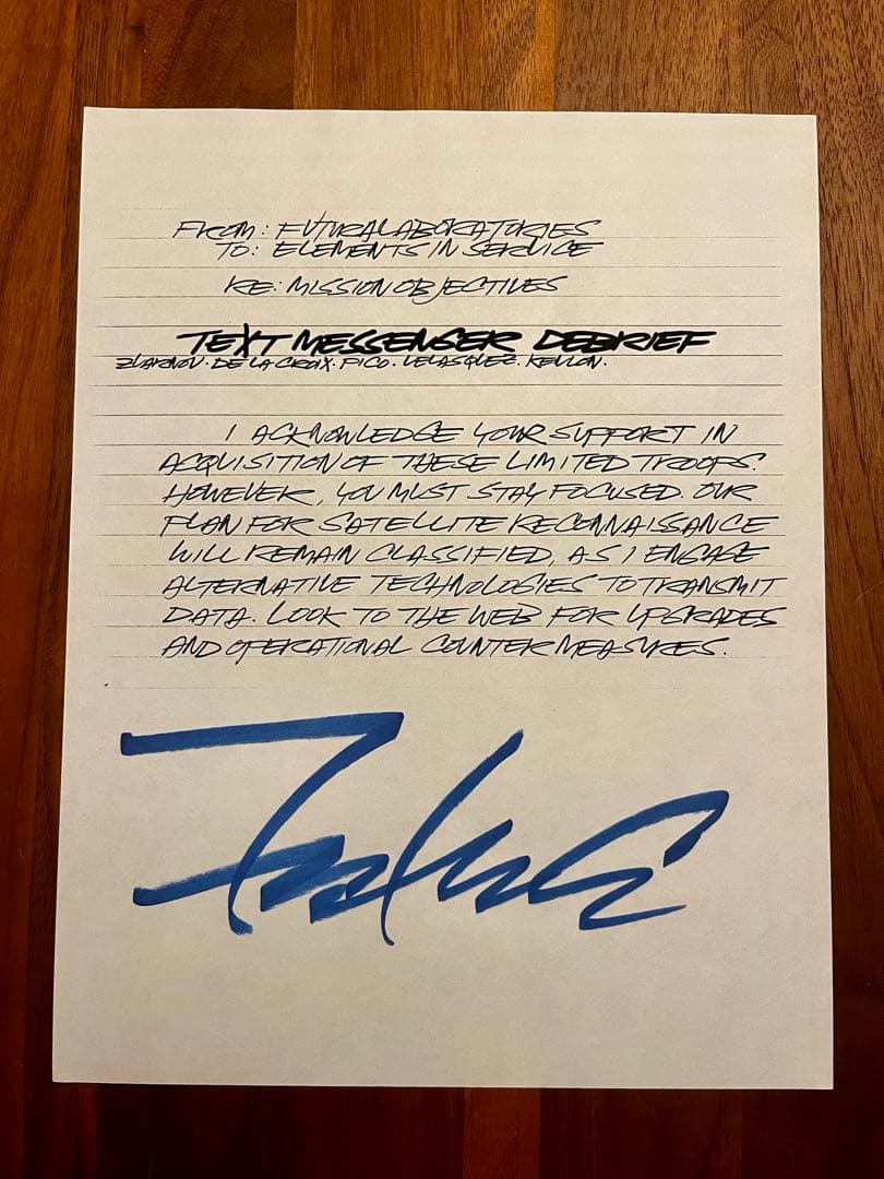 Futura / Hand-drawn Graffiti Art（直筆画）#12