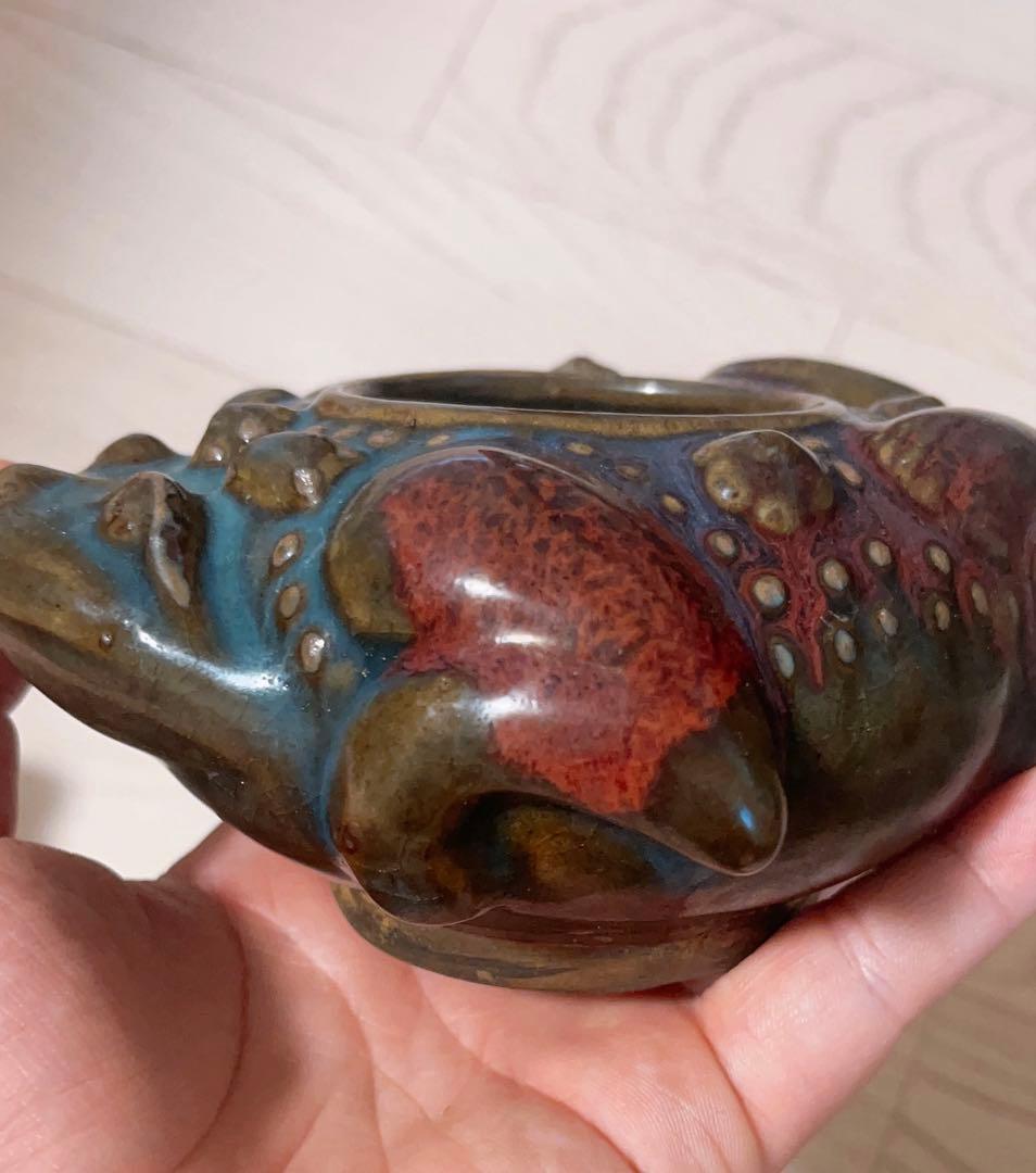 水盂　骨董品　陶芸　文房四宝 書房 置物 文房用品 工芸品