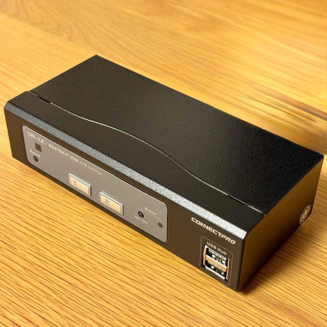 CONNECTPRO UR-12 2ポート KVMスイッチ