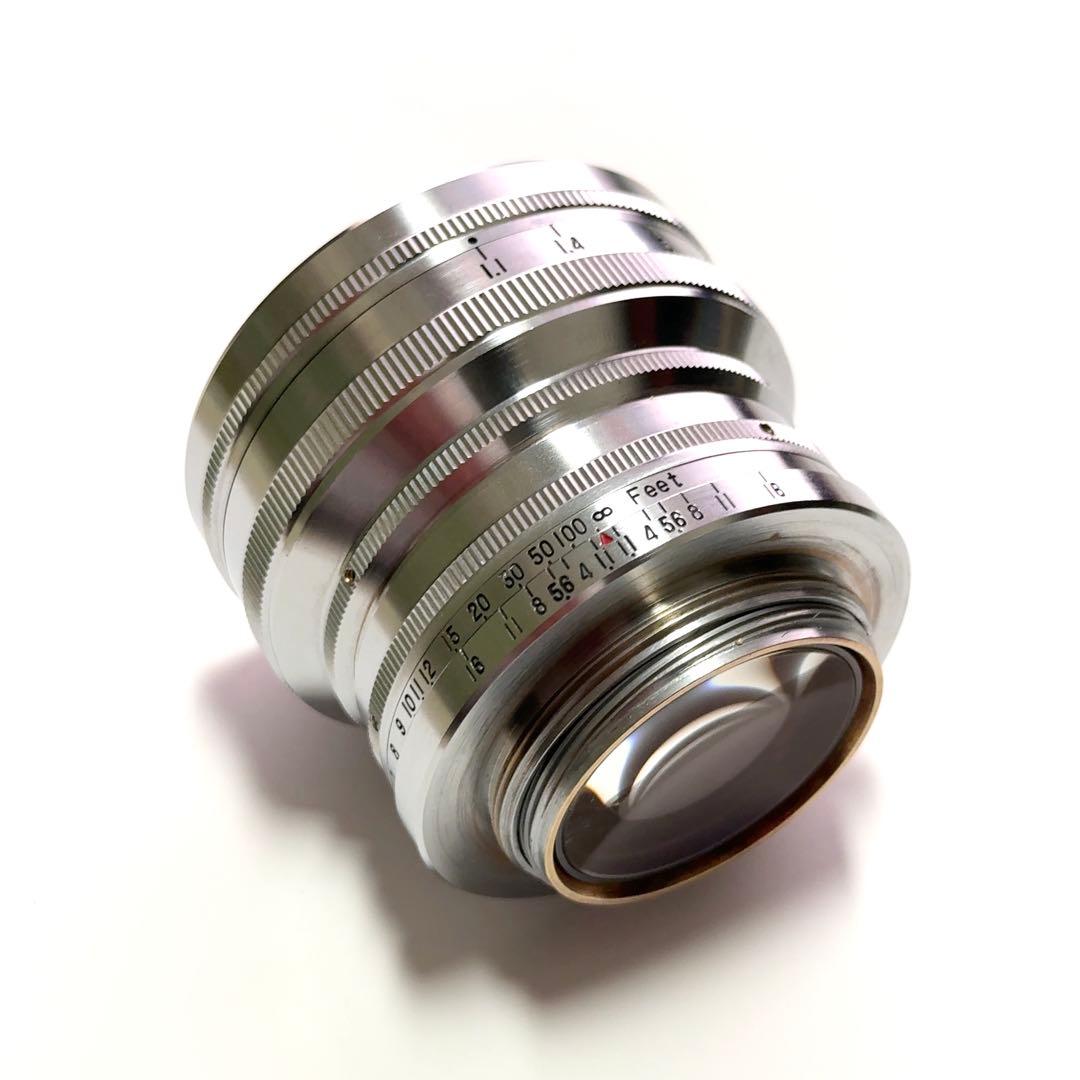 【関東カメラ・山崎光学 整備品】ズノー50mm/F1.1（ライカLマウント）