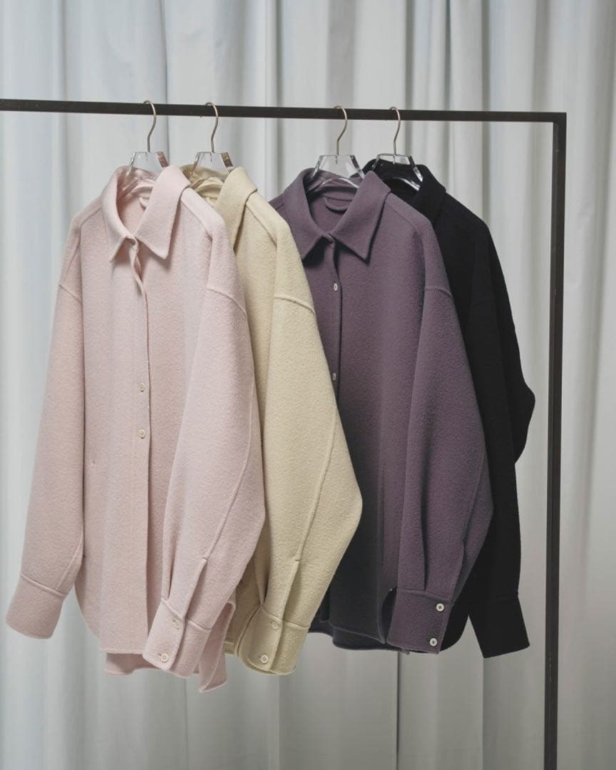 todayful Wool Shirts Jacketセージ36