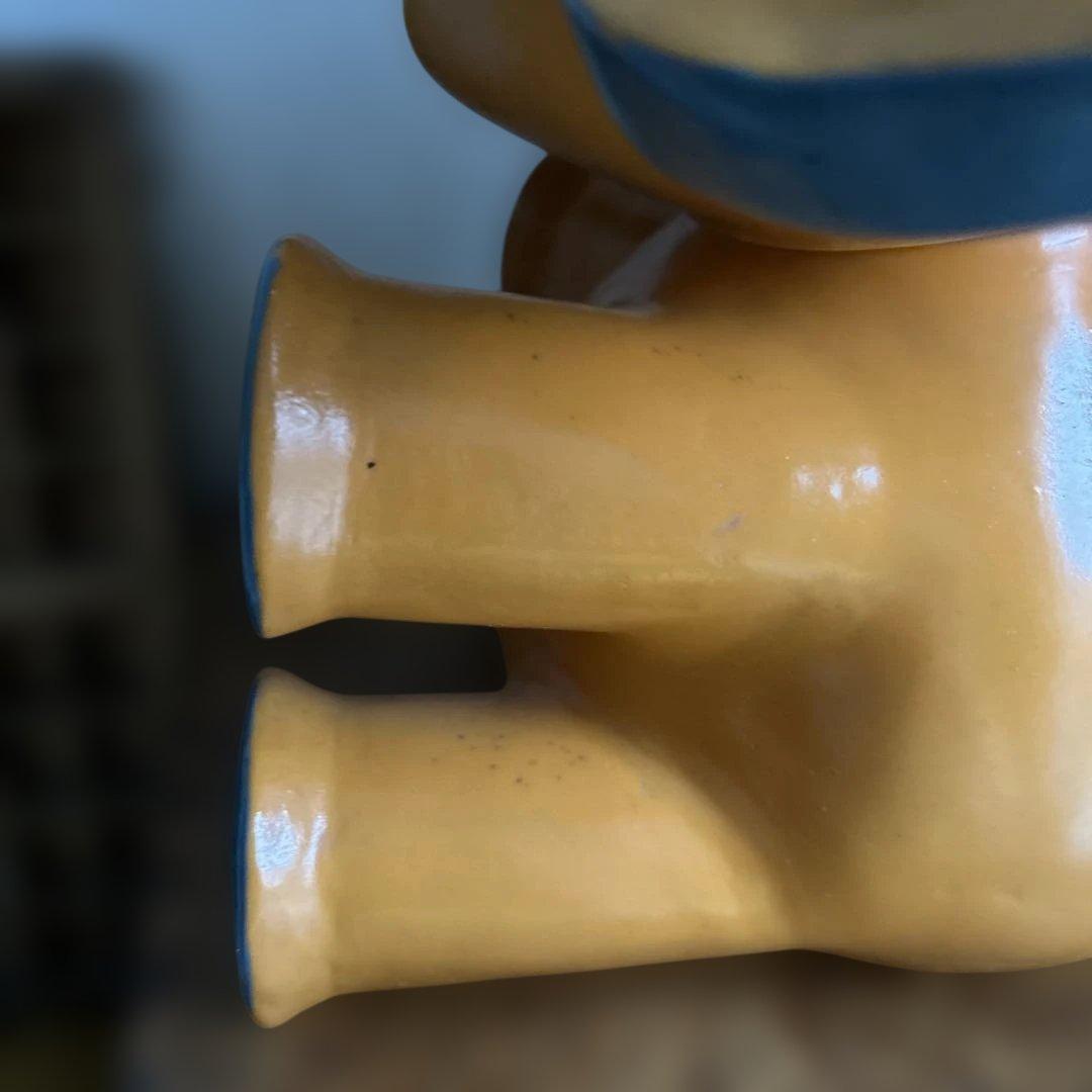 サトちゃん 佐藤製薬くすりはサトウ 古物 ソフビ カウンターサイズ