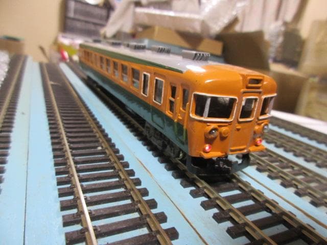 国鉄 急行形 153系電車 2両セット HOゲージ　(カツミ・カワイ製）