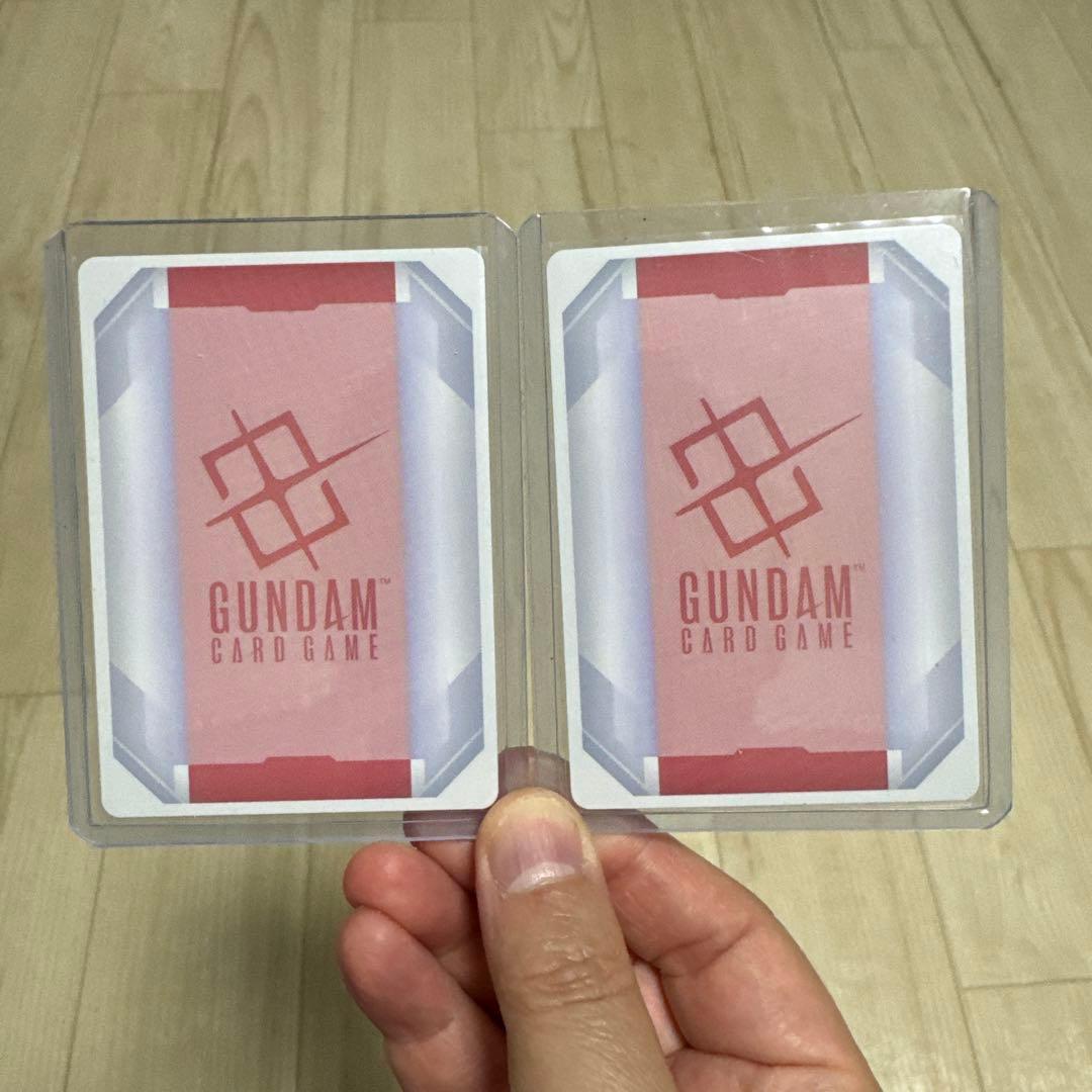 ガンダムカードゲーム プロモ シャア +アスラン セット