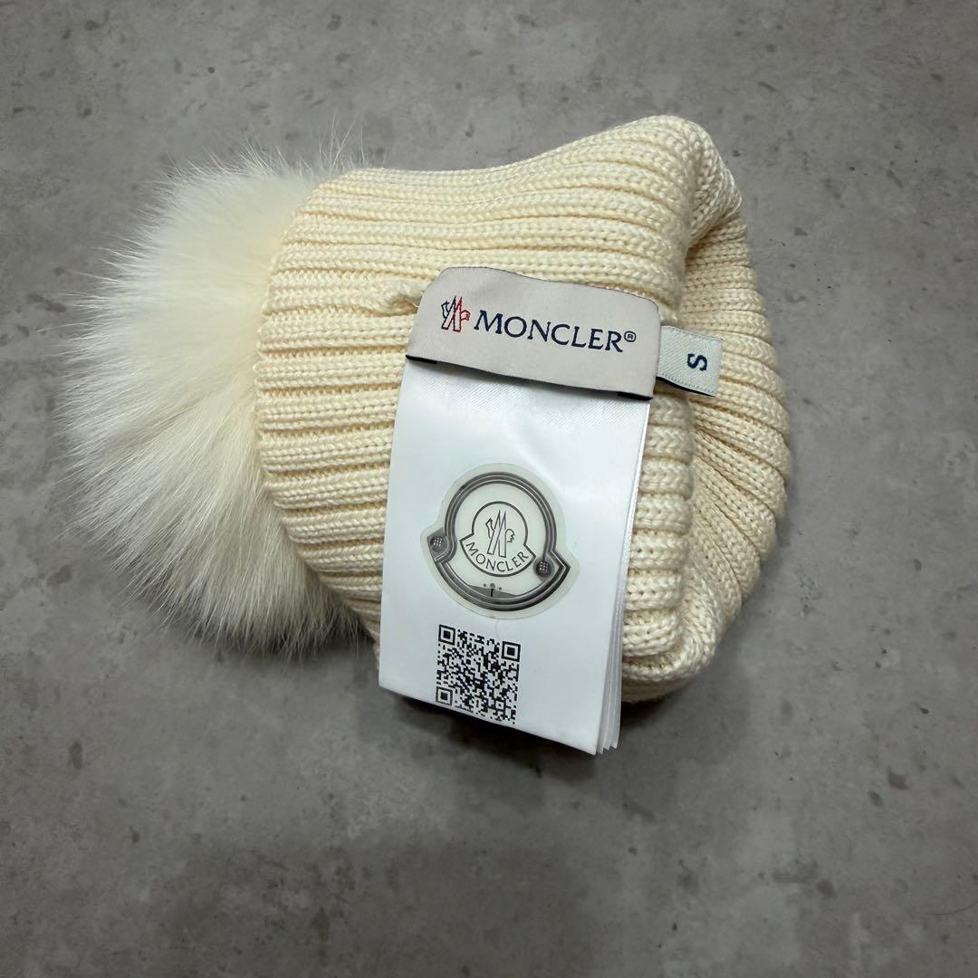 美品✨MONCLER ベビー ニット帽