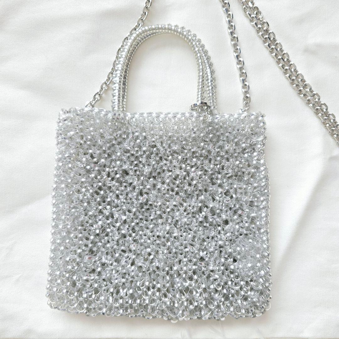 ANJU様✨アンテプリマ ミニアトゥーラ シルバー ショルダーバッグ