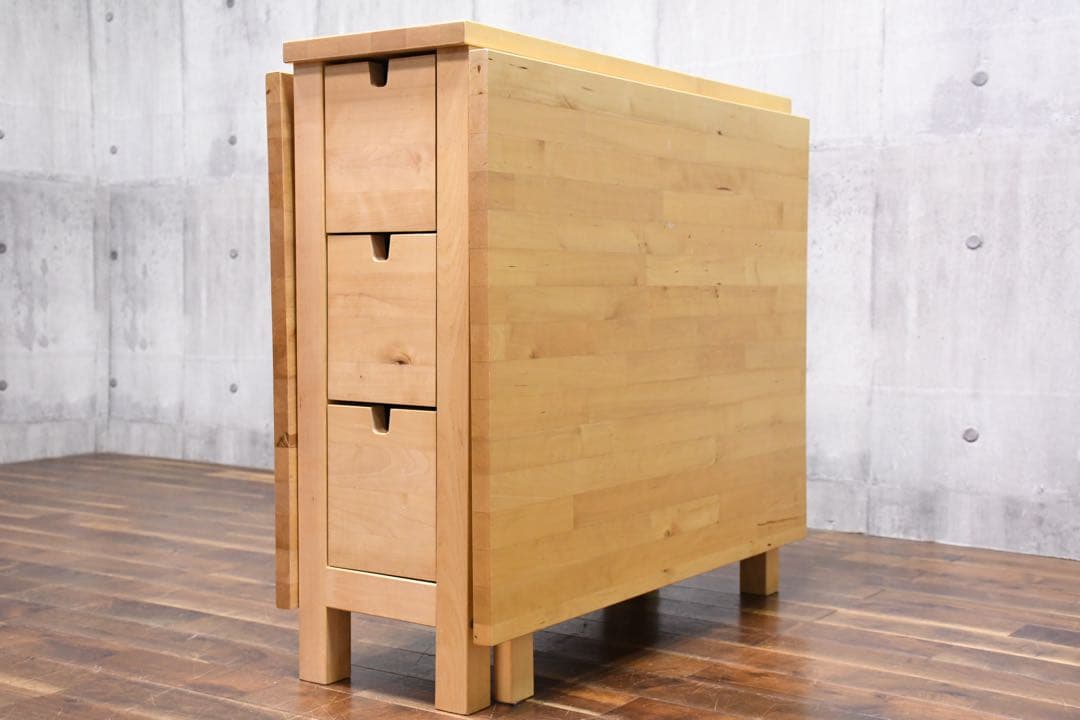 DLK157 イケア ノールデン ゲートレッグテーブル バタフライテーブル