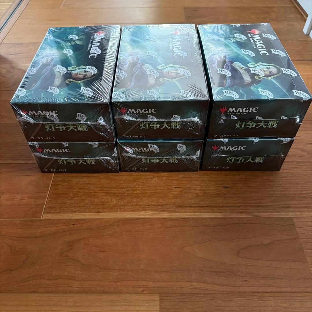 MTG 灯争大戦　日本語版　新品未開封　6box