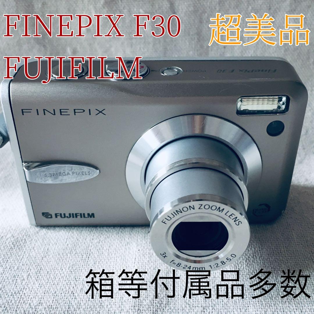 箱付き 付属品多数 超美品 FUJIFILM FINEPIX F30 コンデジ