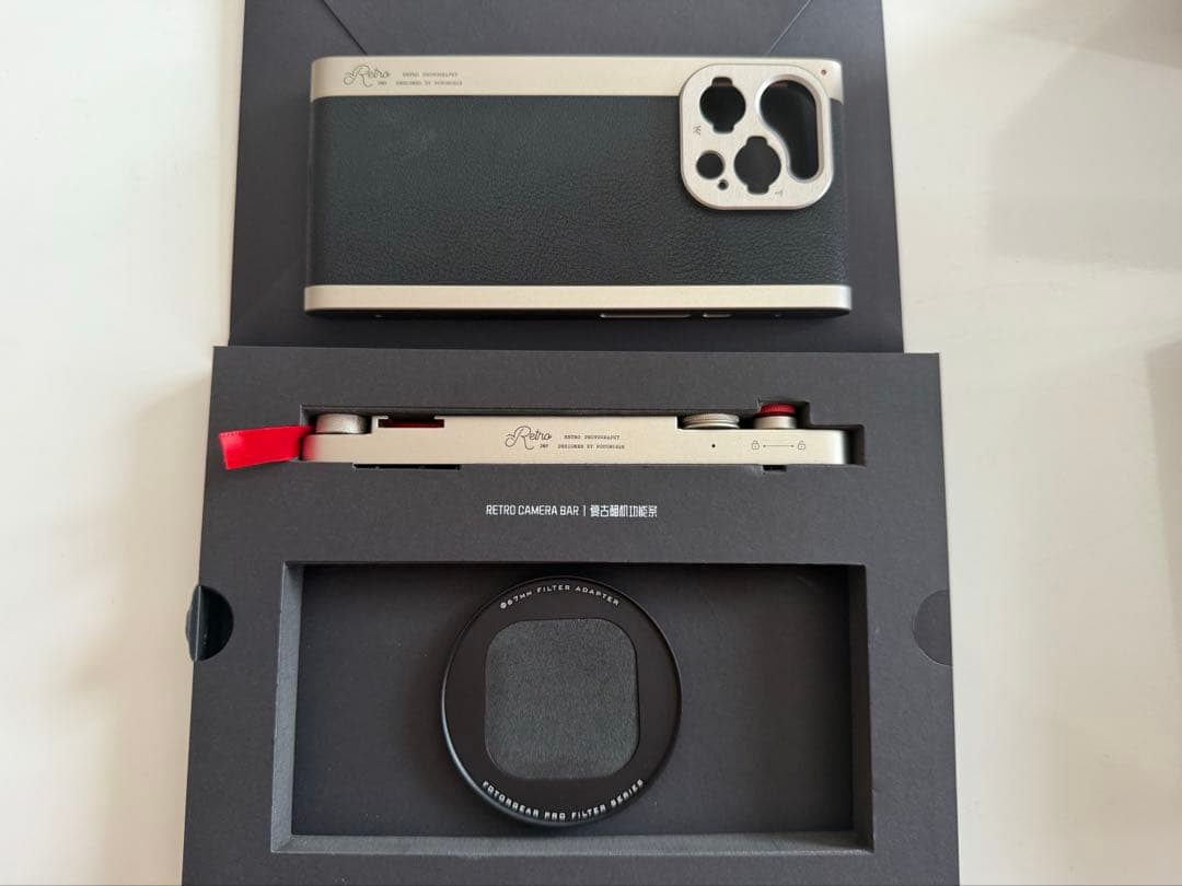 未使用 Fotorgear iphone16 pro レトロカメラケース