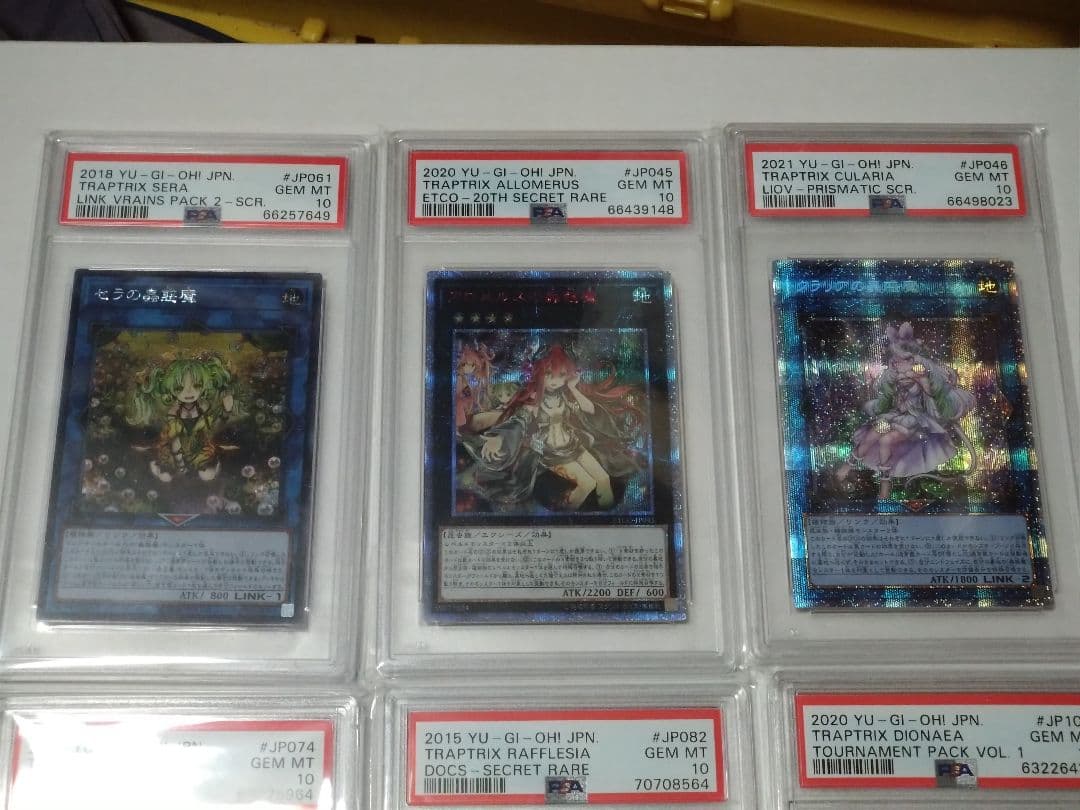 【蟲惑魔psa10 6枚セット】　アロメルスの蟲惑魔他