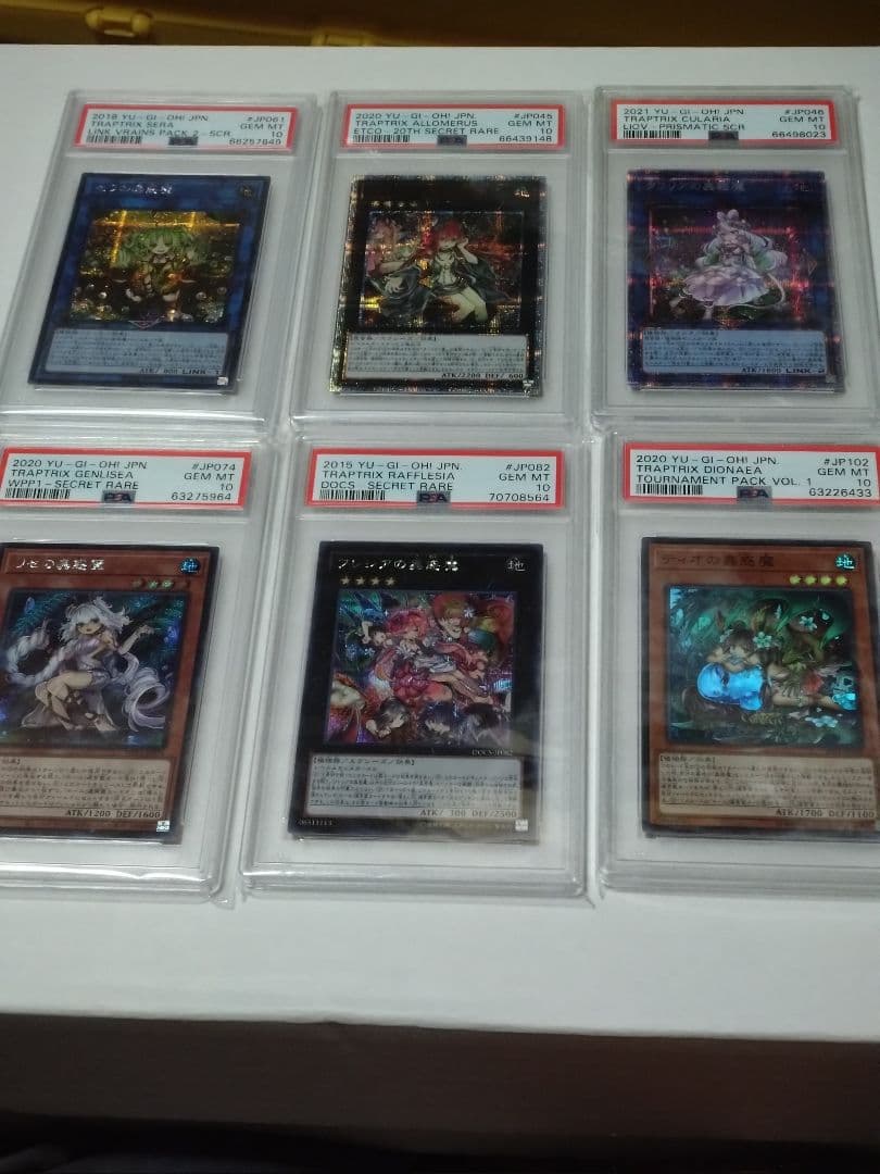 【蟲惑魔psa10 6枚セット】　アロメルスの蟲惑魔他