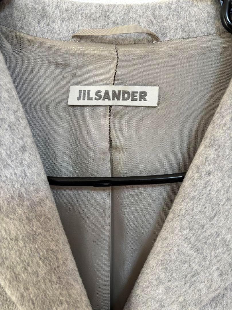 SALE ジルサンダー カシミヤ100% チェスターコート