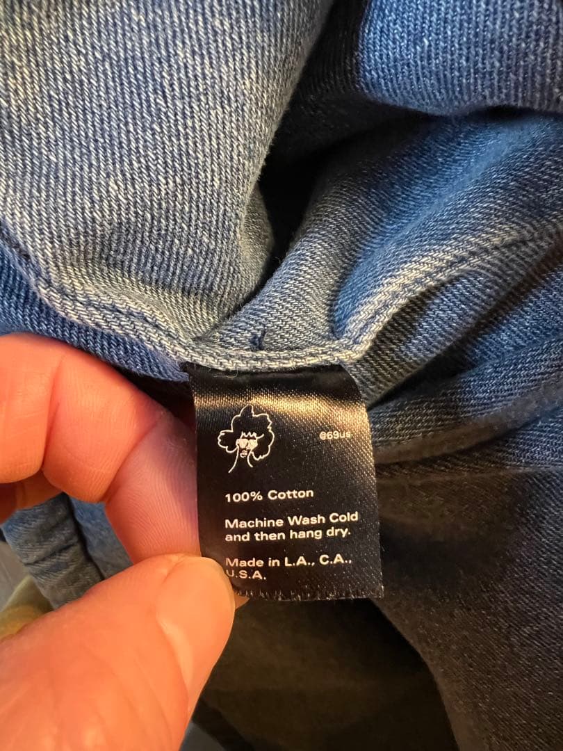 69 sixty nine デニムボンバージャケット　usa製