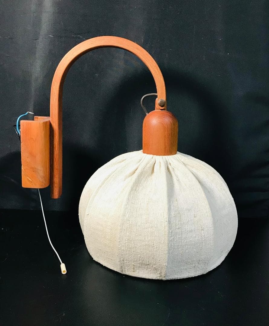 ★超美品★ Domus ウォールランプ チーク材 ドムズ 照明 壁掛けライト