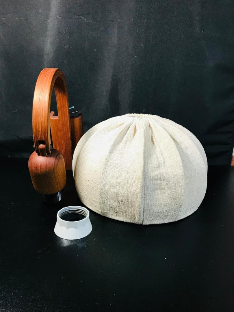 ★超美品★ Domus ウォールランプ チーク材 ドムズ 照明 壁掛けライト