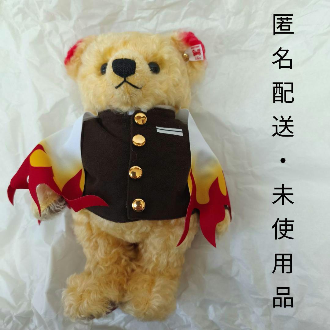 シュタイフ　鬼滅の刃　コラボテディベア　煉獄杏寿郎モデル【未使用・未展示品】