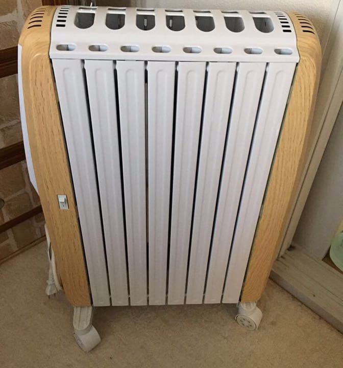 オイルヒーター 美品 試用期間少