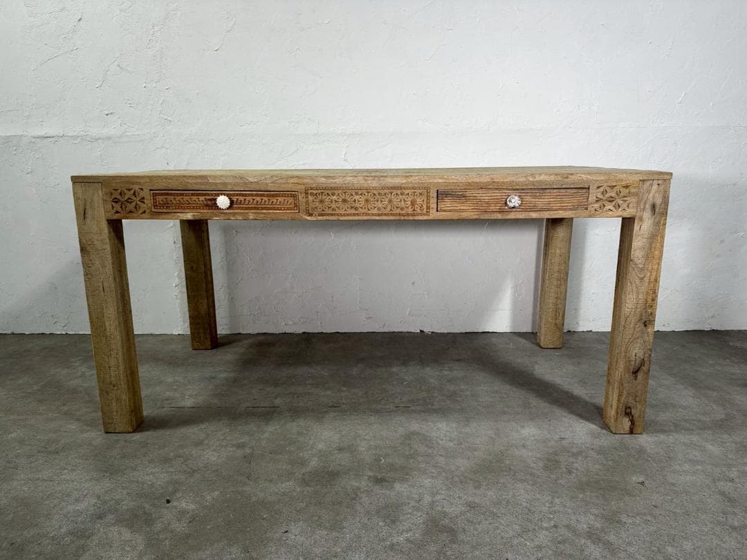 『KARE』カレ ダイニングテーブル 食卓テーブル レリーフ RWdin15