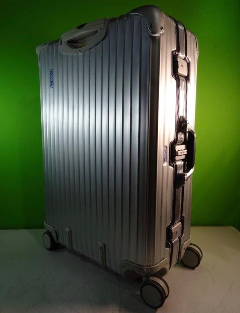 RIMOWA リモワ トパーズスーツケース 70L ４輪 アルミ製シルバー