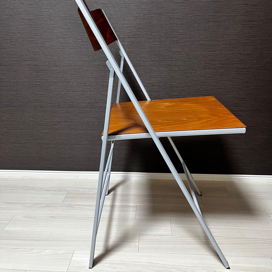 美品　AREA 折りたたみチェア 木製　pocket イタリア　arrmet同型