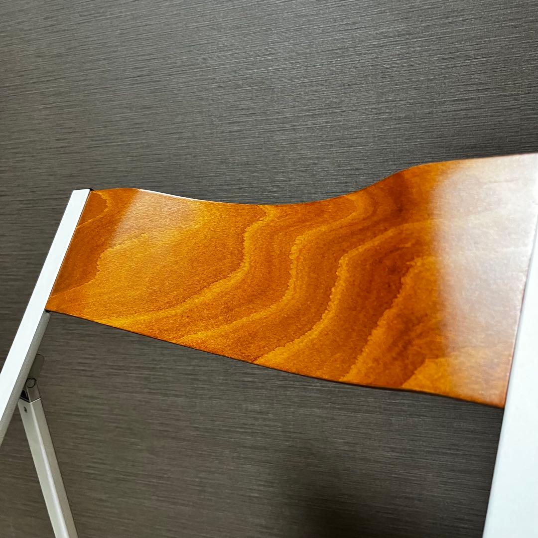 美品　AREA 折りたたみチェア 木製　pocket イタリア　arrmet同型