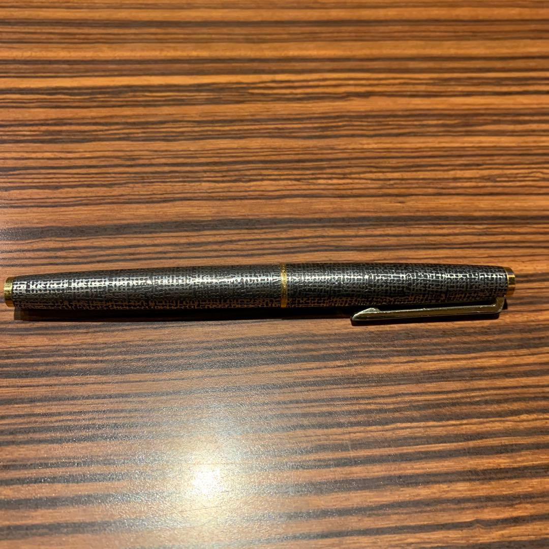 パイロット　カスタム　モザイク柄　18KWGニブ