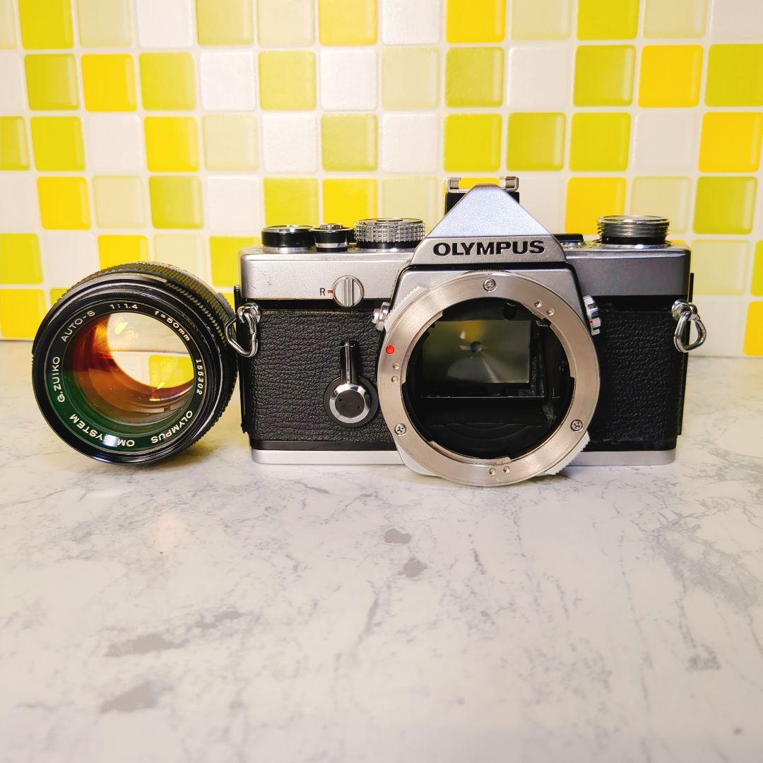 良品❤ OLYMPUS OM-1 一眼レフ フィルムカメラ レンズセット