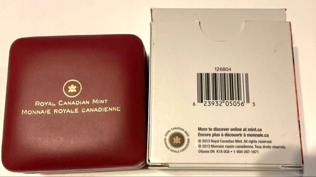 メイプルリーフ銀貨 2013年　1オンス