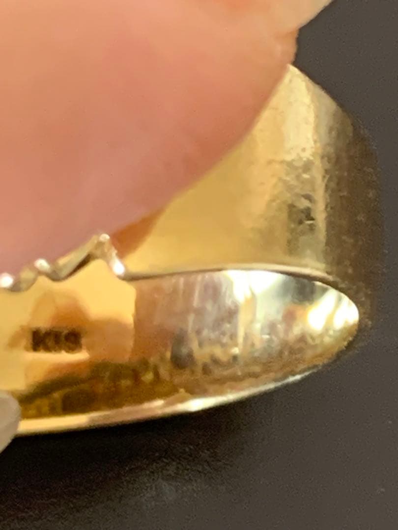 k18ルビーダイヤリング ✨5g✨