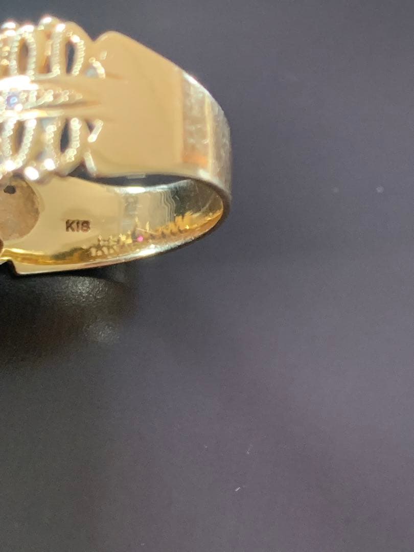 k18ルビーダイヤリング ✨5g✨