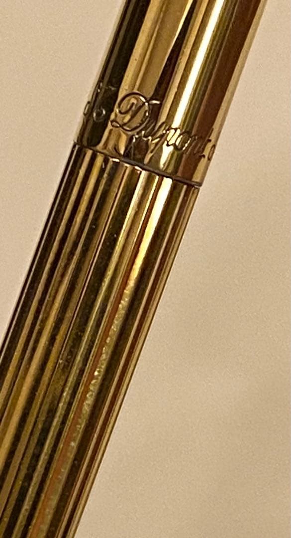 エステーデュポン/ボールペン / ゴールド / ツイストタイプ / 純正リフィル