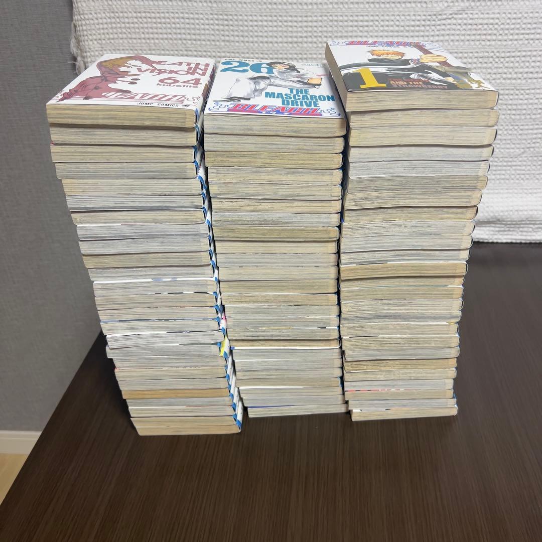 【魂を刈る物語を、最初から】BLEACH 全74巻 完結セット｜久保帯人