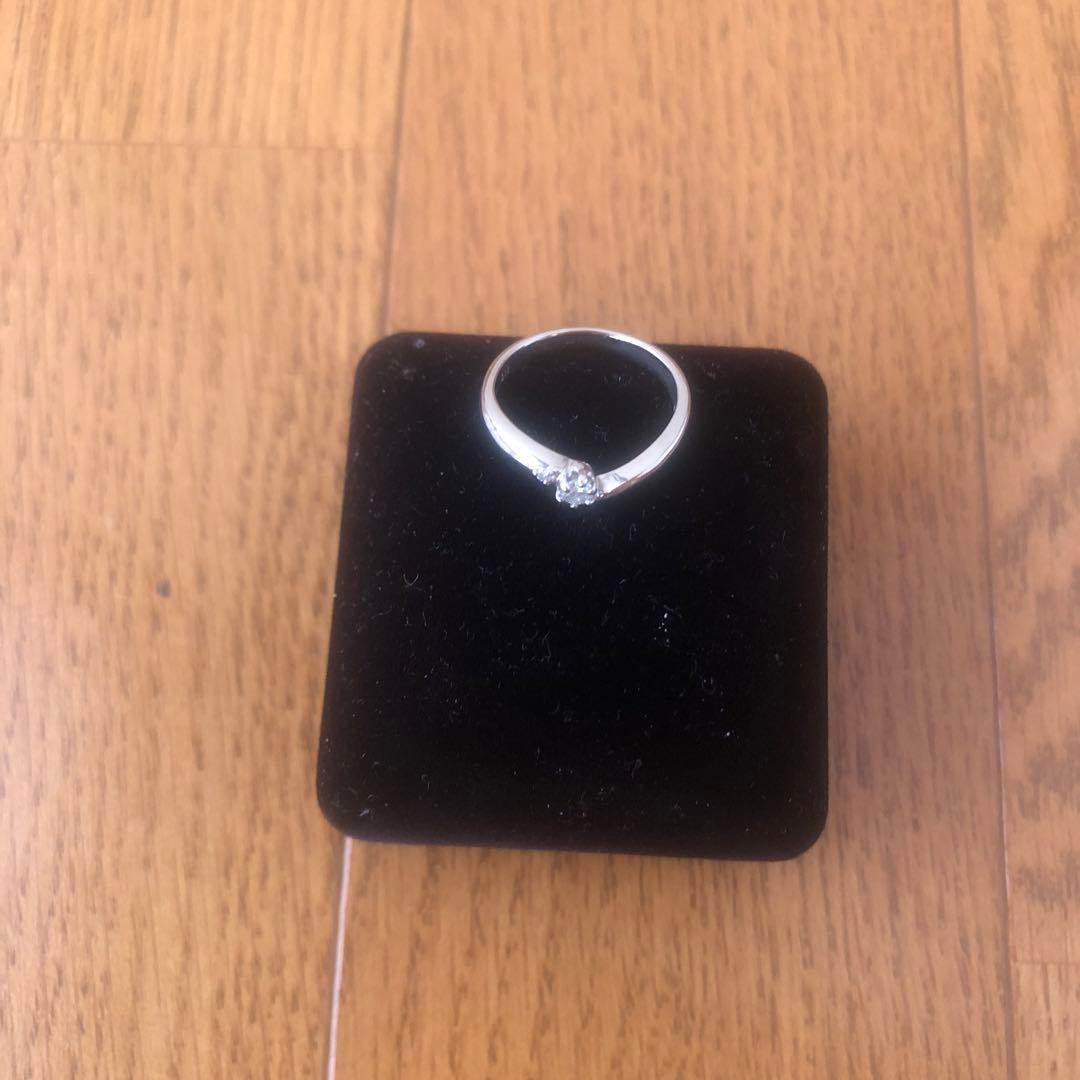 pt900 ダイヤモンド指輪