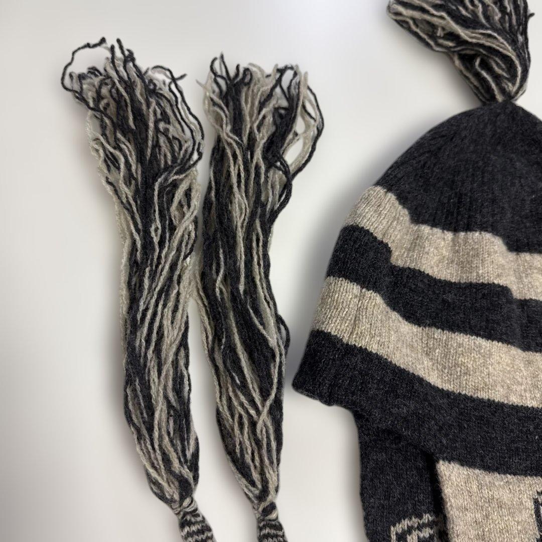 ヴィヴィアンウエストウッド 耳当てニット帽