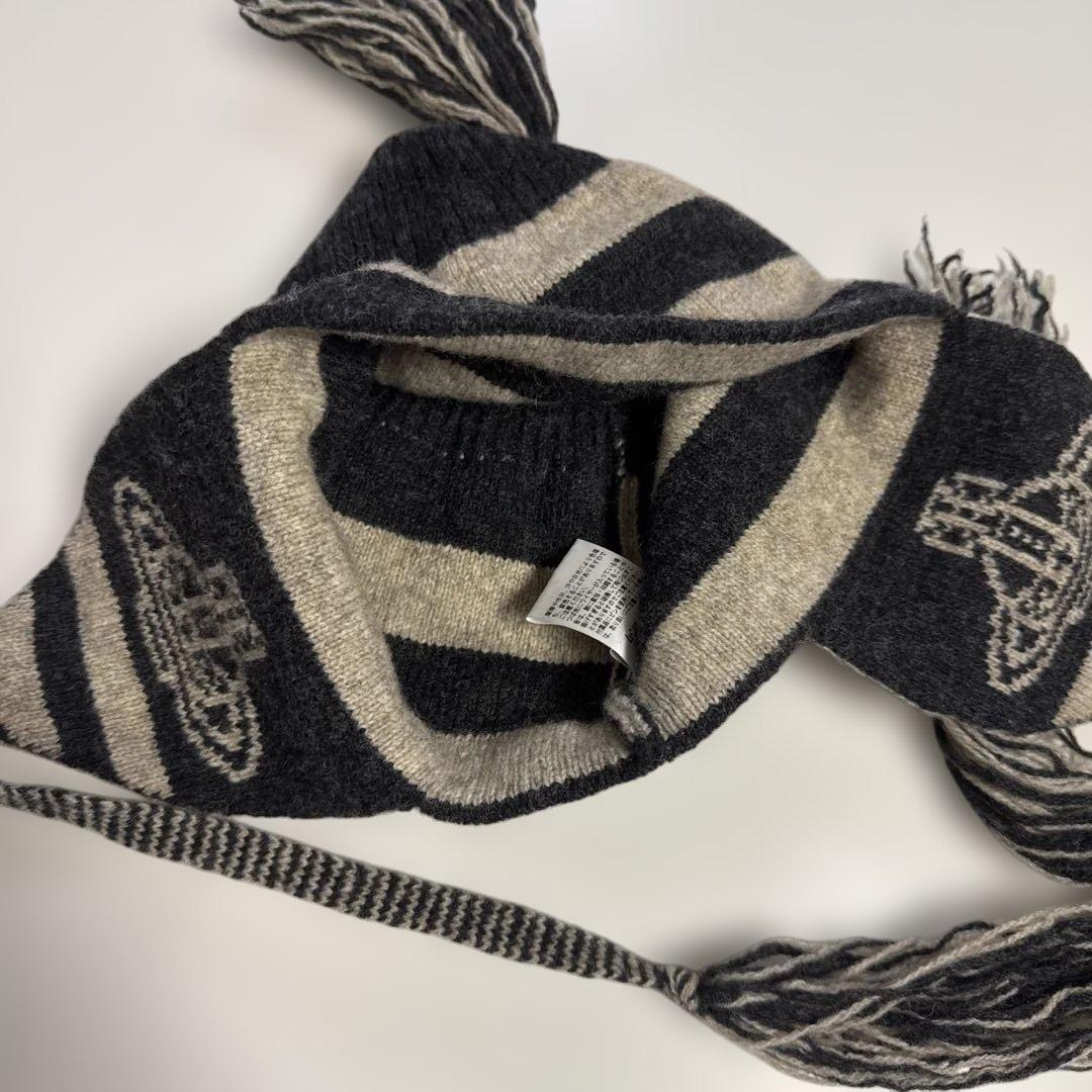 ヴィヴィアンウエストウッド 耳当てニット帽