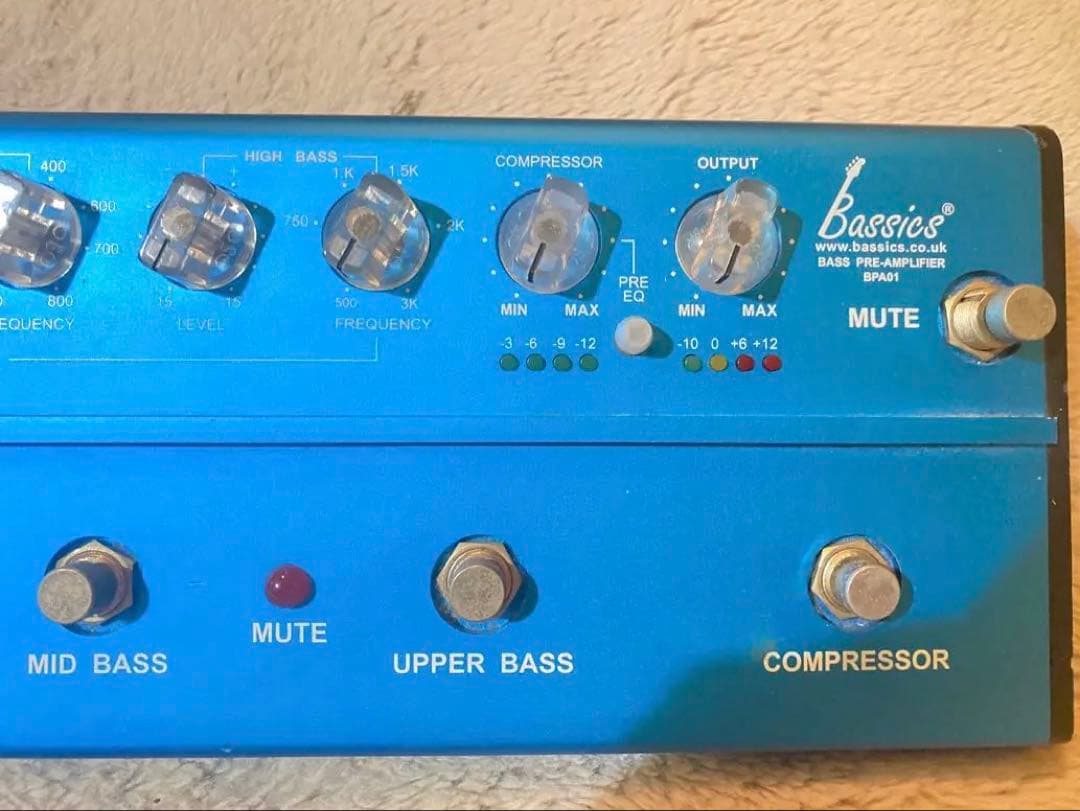 【名機】⭐︎値下げ！Made in UK ！Bassic BPA-1 ベース